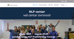 Desktop Screenshot of nlpcentar.hr