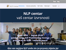 Tablet Screenshot of nlpcentar.hr